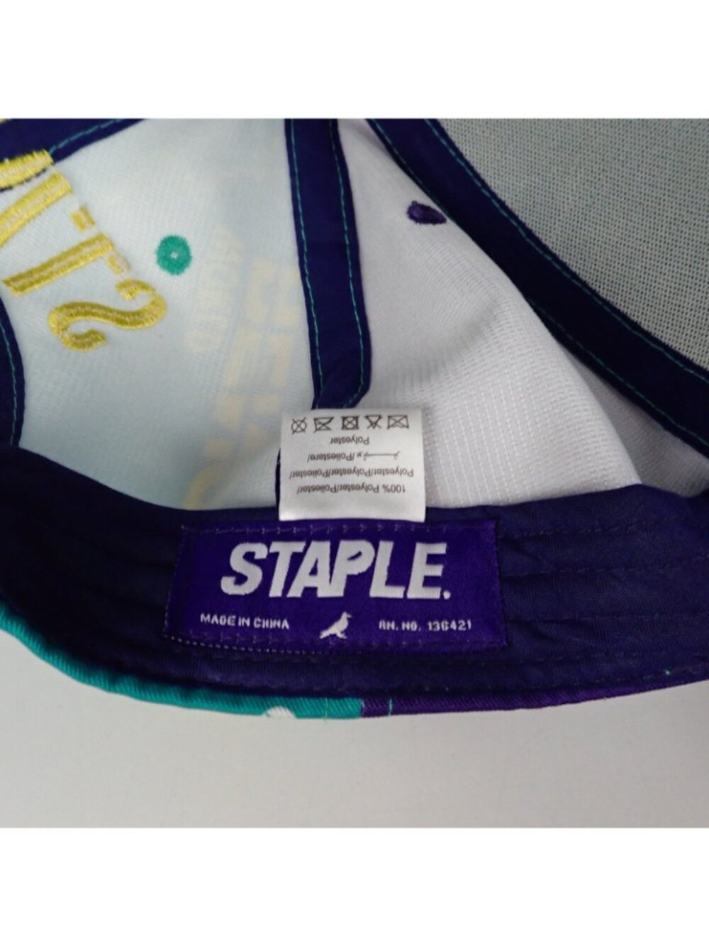 Staple World Renown 1975 Snapback Hat Multicolor Cap - Picture 9 of 9